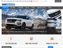 Tablet Screenshot of fordthanhxuan3s.com